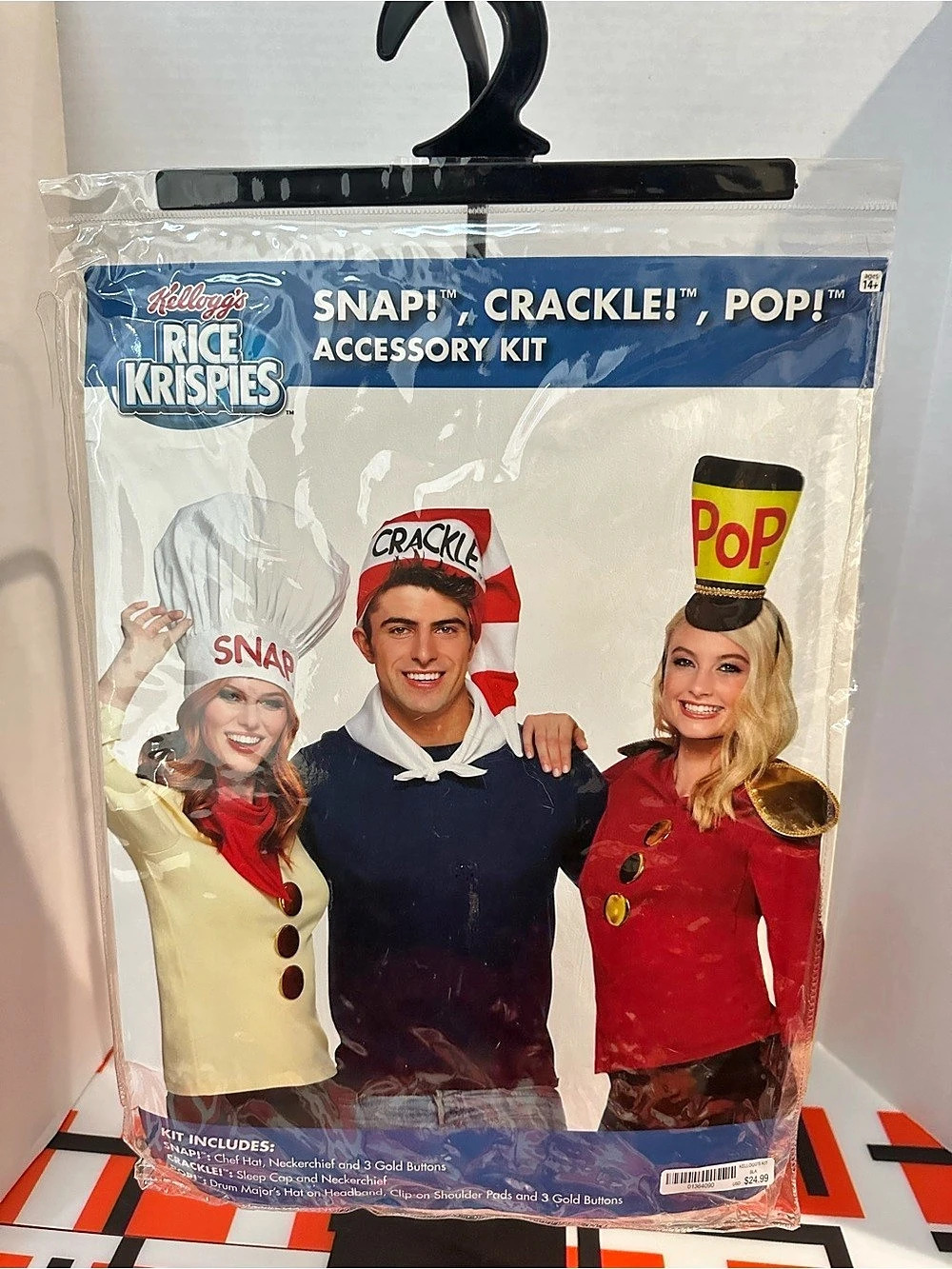 Kellogg's Rice Krispies Snap! Crackle! Pop! Accessory Kit - Brand NEW!